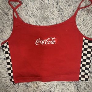 forever 21 coca cola tank top